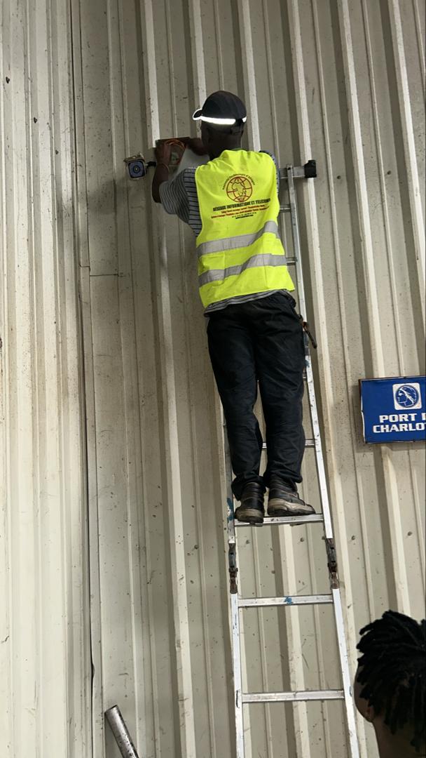 Installation de 30 caméras de vidéosurveillance – Usine NBCI