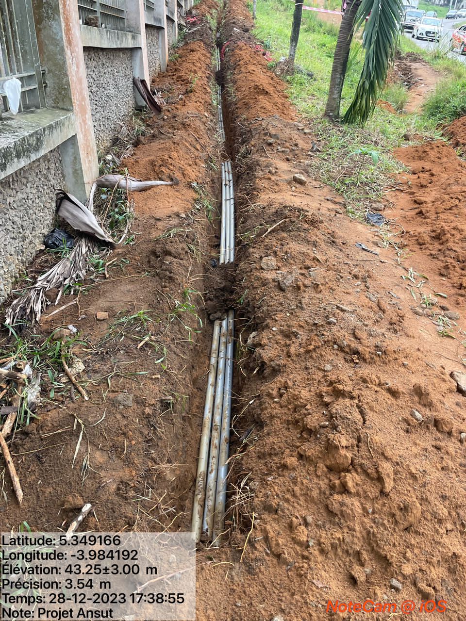 Installation Fibre Optique ( Cluster - câblage immeuble - B2B - LS - Transport)